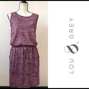 Lou & Gray cinched waist tunic with pockets!